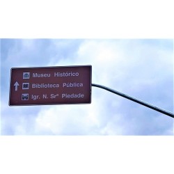 Campo Largo recebe sinalização turística para facilitar acesso às atrações do município